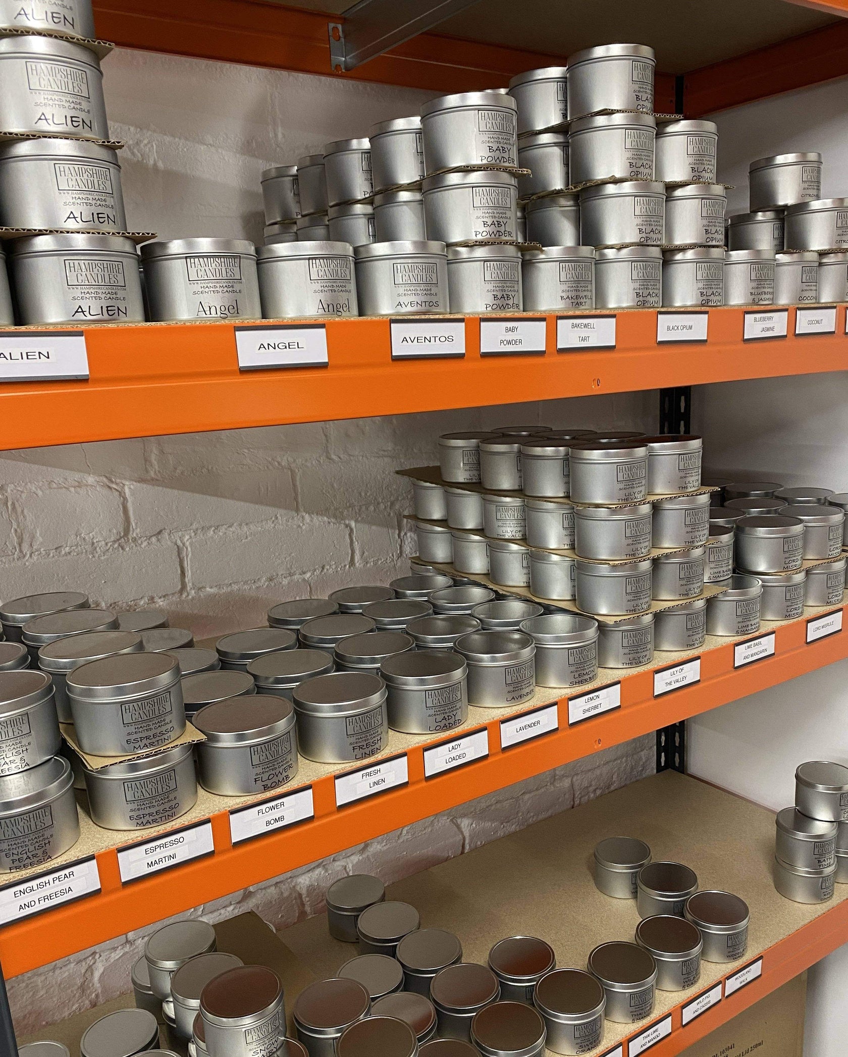 Scented Soy Candles Hampshire Candles