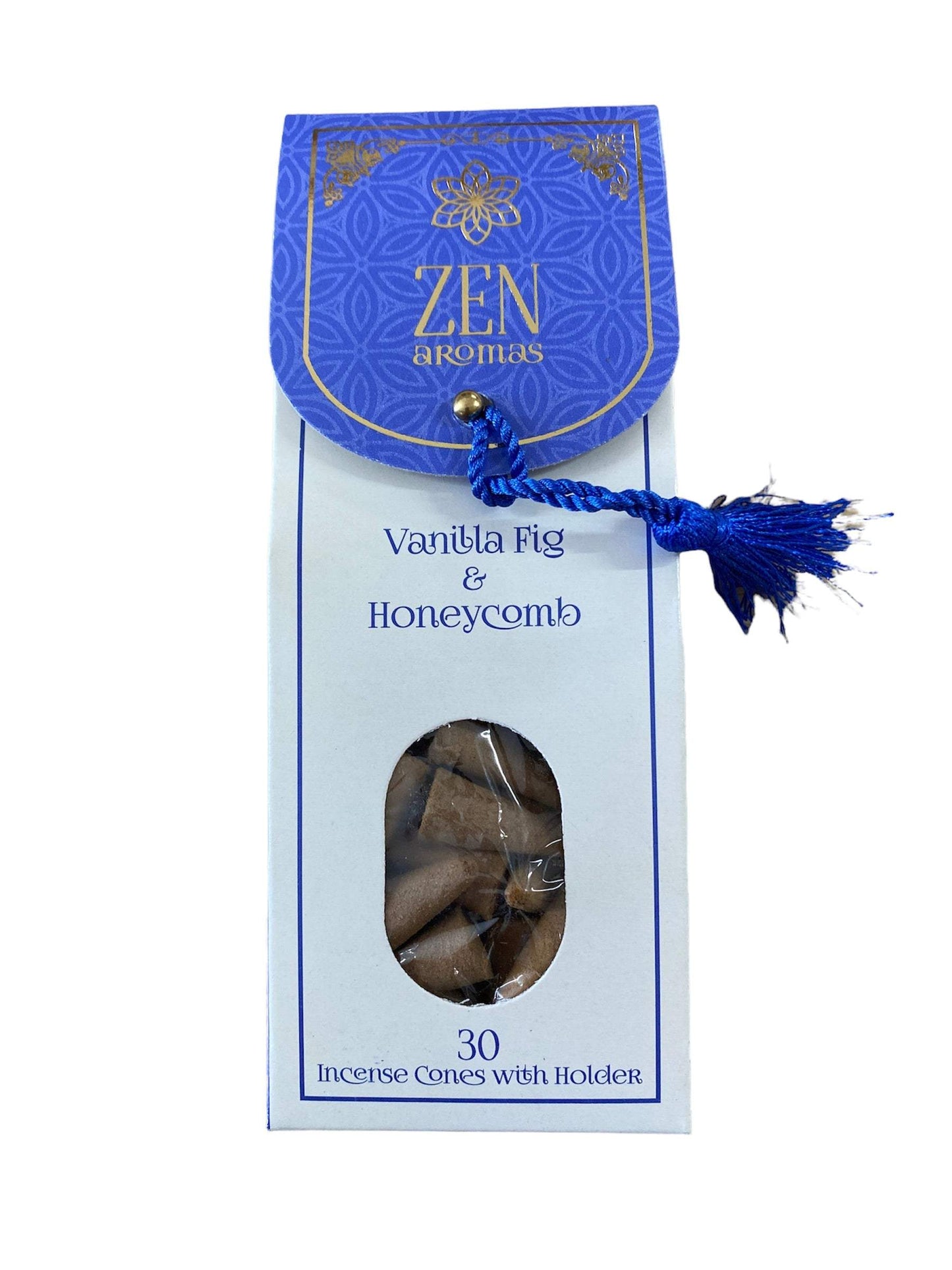 Vanilla Fig and Honeycomb Zen Incense Cones-FREE Shipping over £35.00-