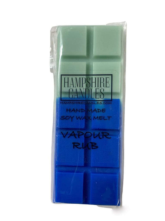 Soy wax melts with the invigorating scent of menthol and eucalyptus. Ideal for electric wax melt burners, bringing a refreshing, therapeutic atmosphere.