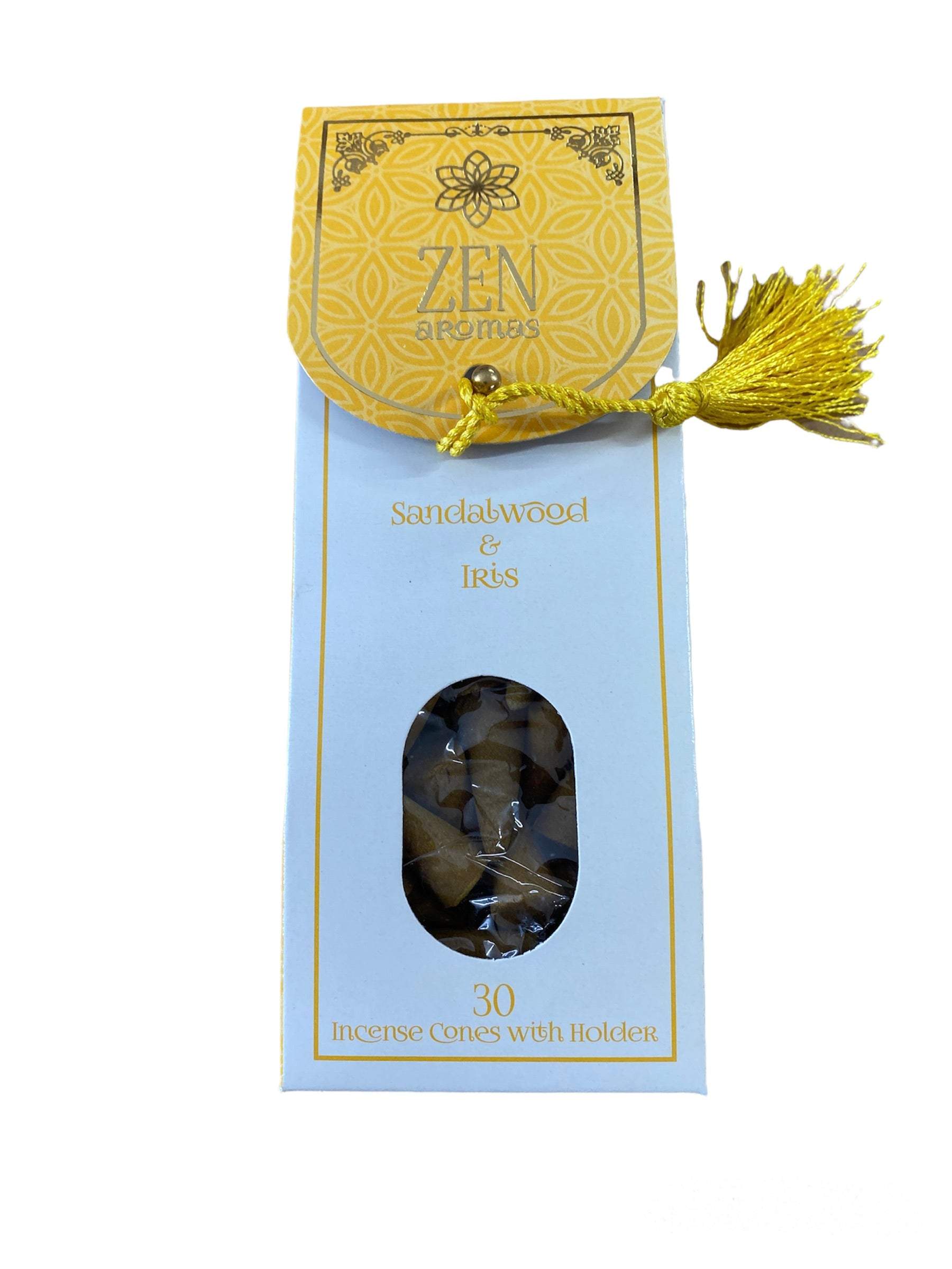 Sandalwood and Iris Zen Incense Cones-FREE Shipping over £35.00-