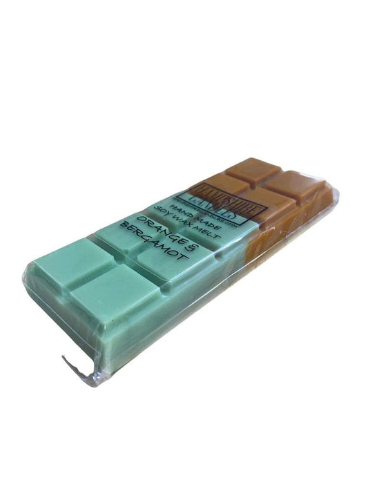 Soy wax melts with the uplifting scent of orange and bergamot. Ideal for electric wax melt burners, creating a fresh, energizing atmosphere