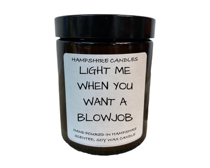 Blowjob Candle Jar