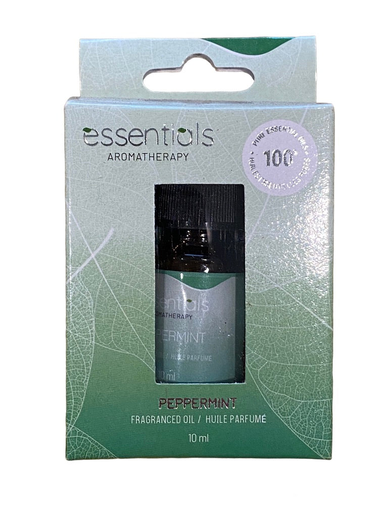 peppermint 100% essential oil in 10ml bottle from Hampshire Candles