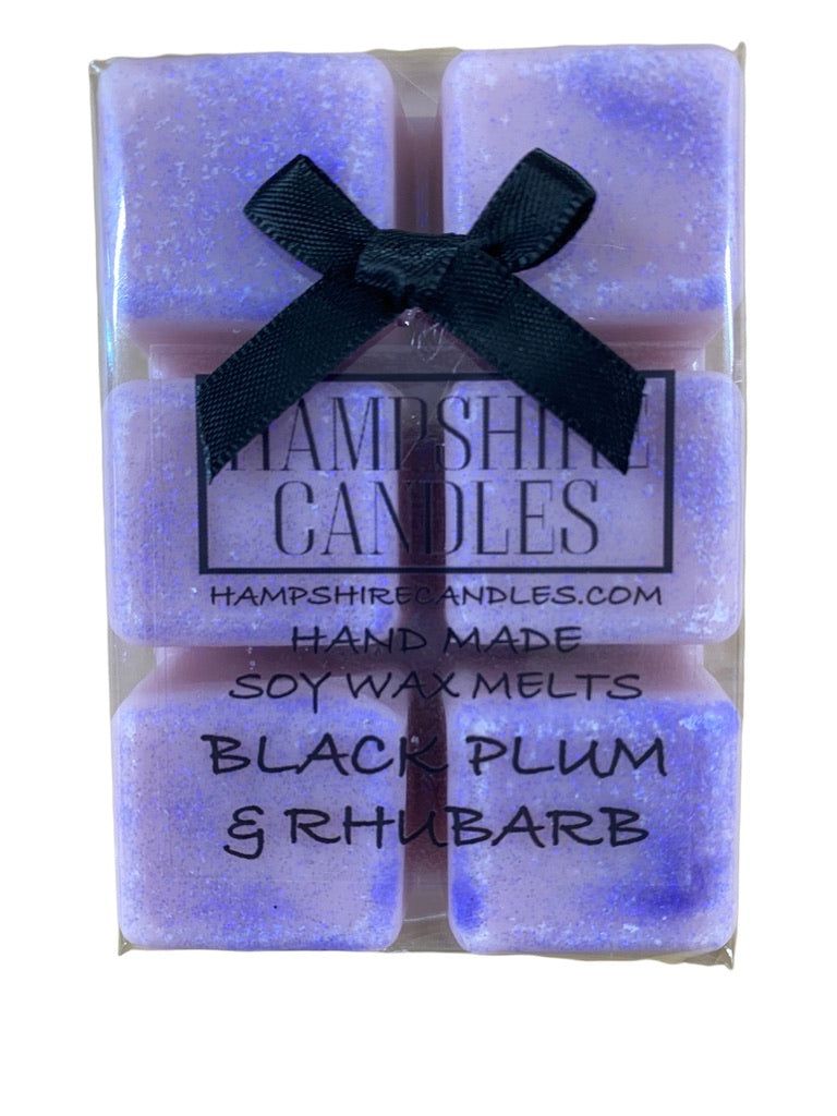 Black Plum and Rhubarb Wax Melts-FREE Shipping over £35.00-