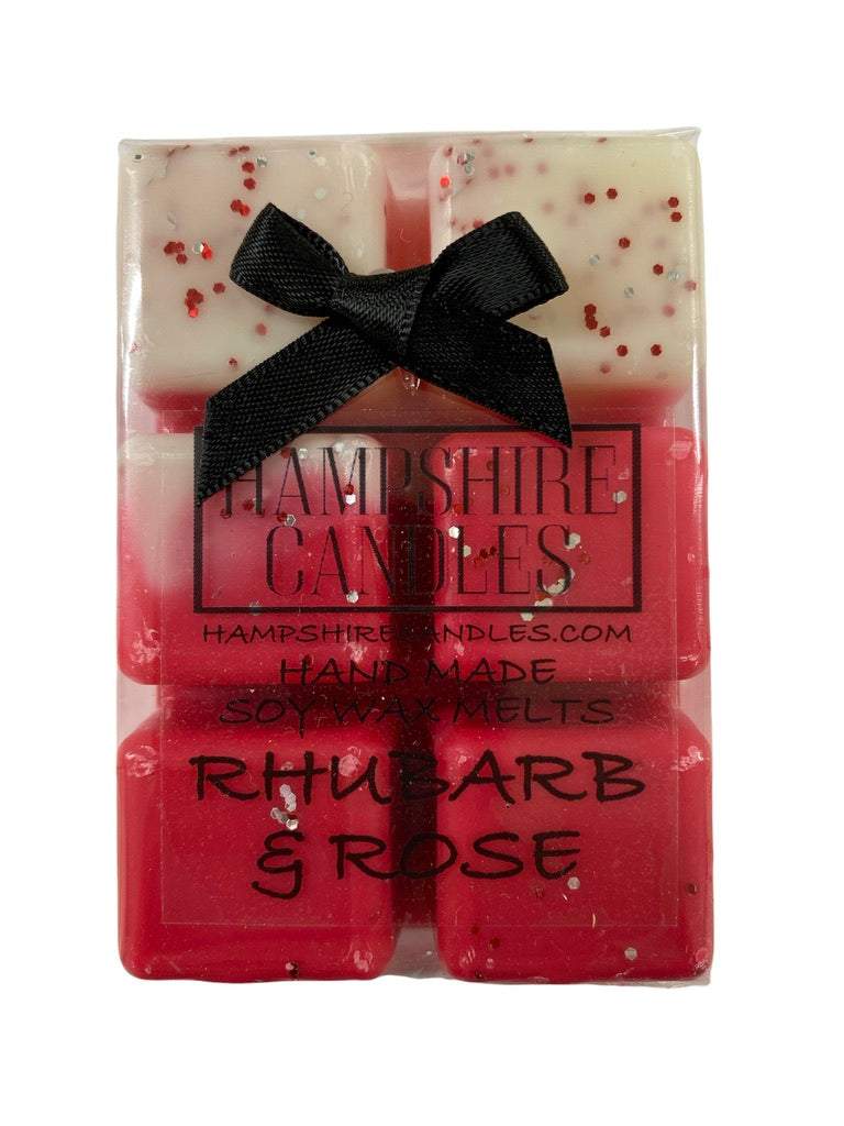 Rhubarb and Rose Wax Melts-FREE Shipping over £30.00-