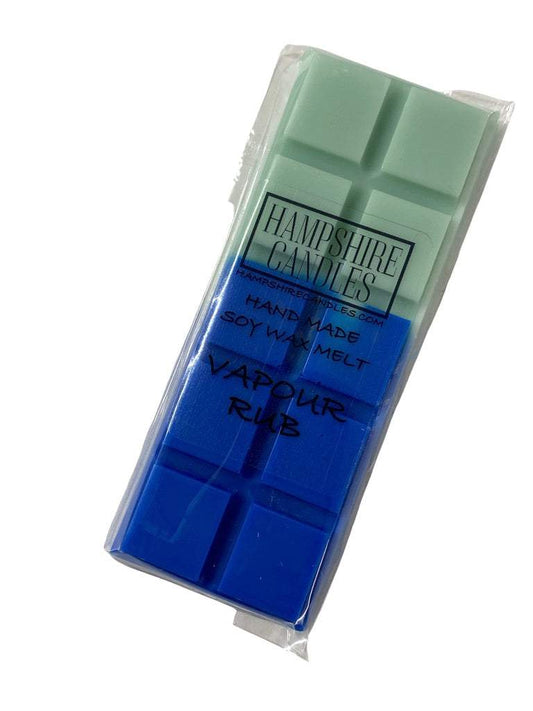 Vapour Rub Wax Melts UK – A soothing, menthol fragrance perfect for your wax burner. Use in electric wax melt burners to clear the air and refresh your space.
