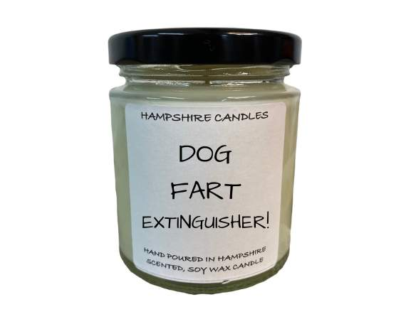 Dog Fart Extinguisher! Candle Jar-FREE Shipping over £35.00-