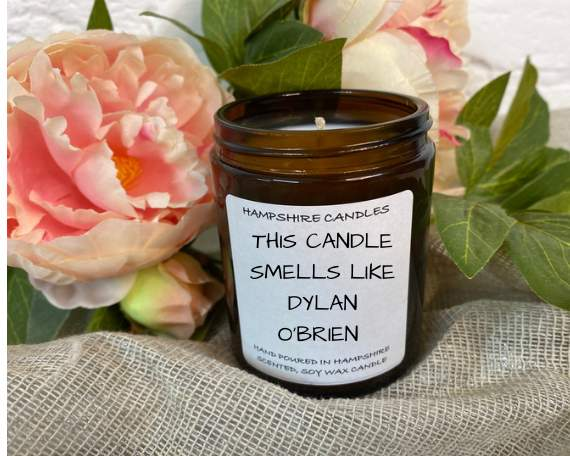 Smells Like Dylan O'Brien Candle Jar-FREE Shipping over £35.00-