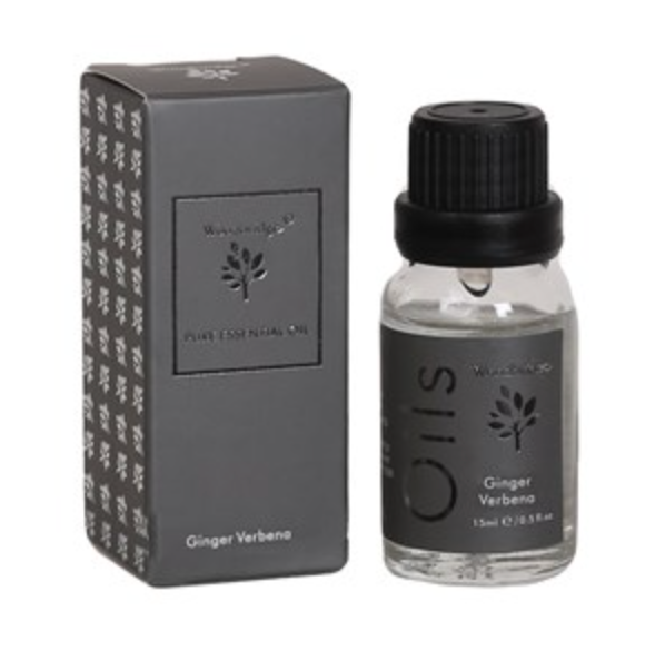 Ginger & Verbena essential oil 15ml Woodbridge diffuser oil UK