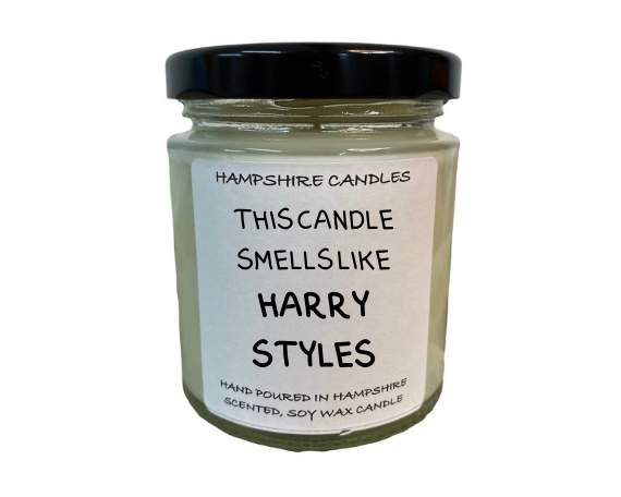 Smells Like Harry Styles Candle Jar-FREE Shipping over £35.00-