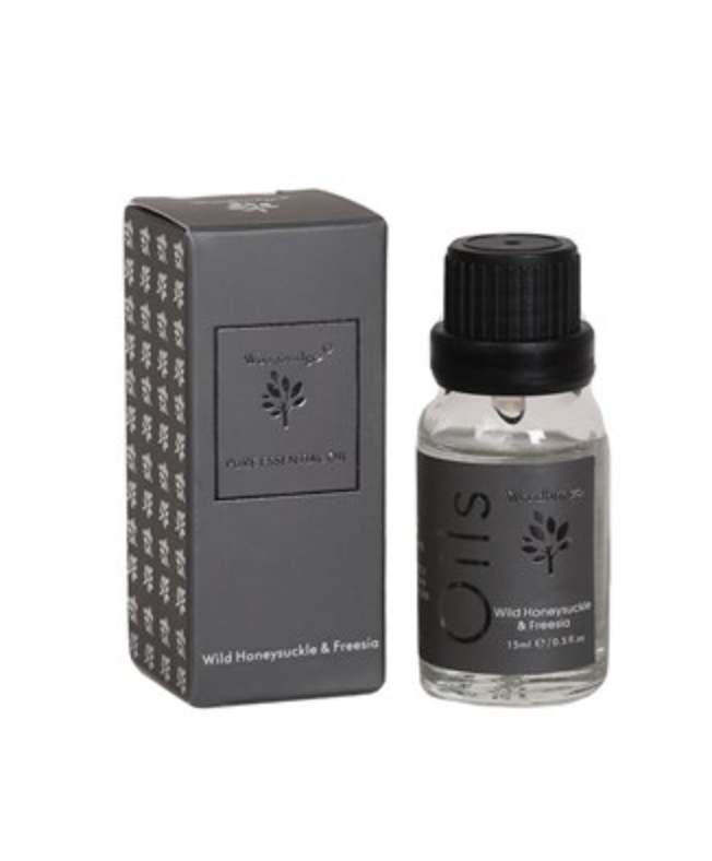 Honeysuckle & Freesia essential oil 15ml Woodbridge diffuser oil UK