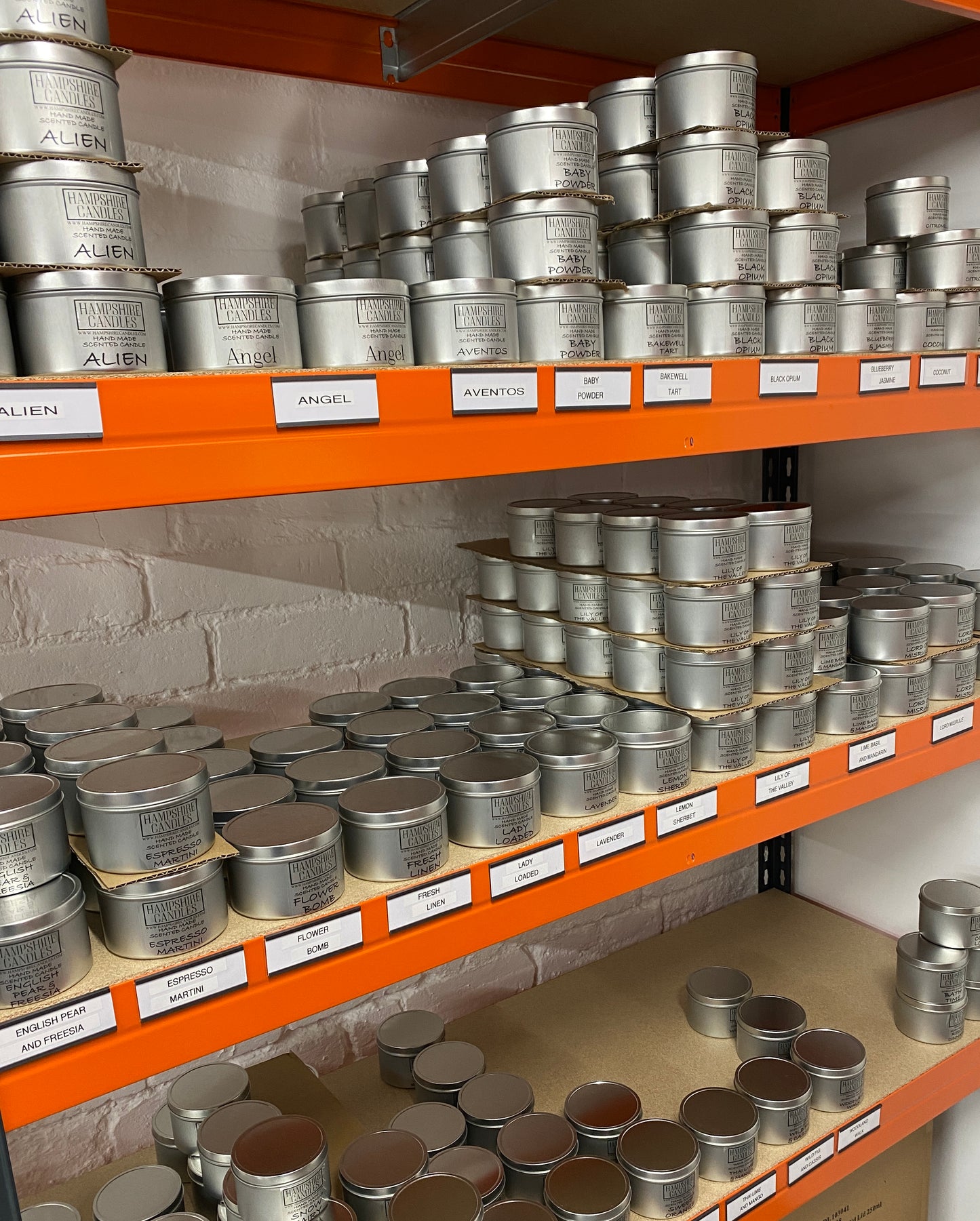 Food and Drink Scented Candle Tins