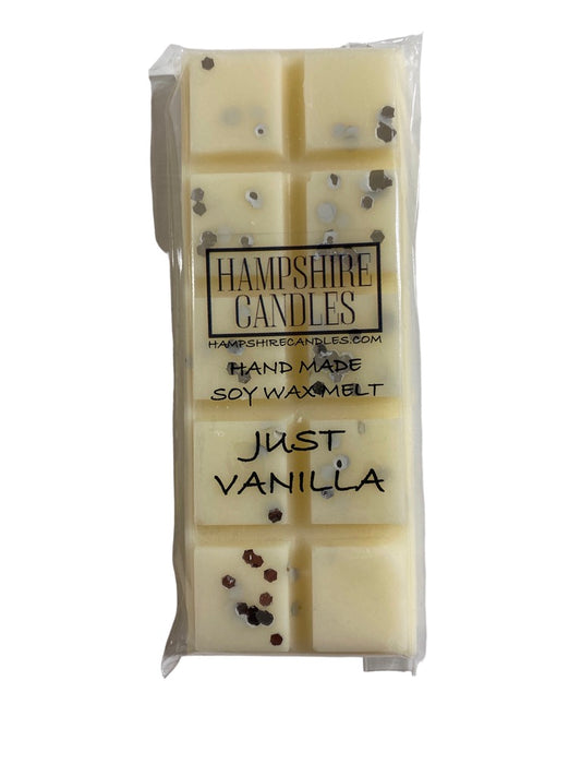 Soy wax melts with a pure vanilla fragrance. Use with your electric wax melt burner to enjoy the comforting scent of vanilla throughout your home