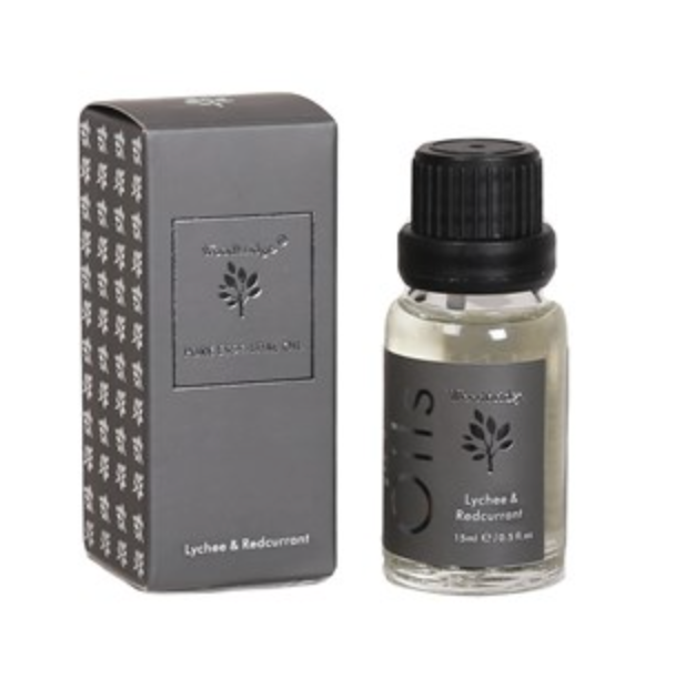 Lychee & Redcurrant essential oil 15ml Woodbridge diffuser oil UK