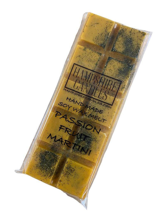 Passionfruit Martini Wax Melts – A tropical, fruity fragrance perfect for your wax burner. Use in electric wax melt burners for a fun, vacation-inspired scent.