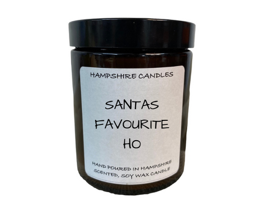 Santas Favourite Ho Candle Jar