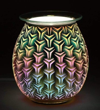 Electric Wax Burner Light Up 3D Geometric Shape-FREE Shipping over £35.00-