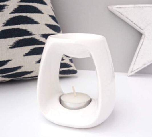 Sweetheart White Wax Burner-FREE Shipping over £30.00-
