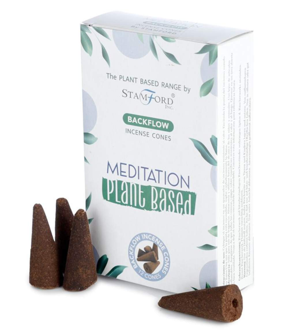 Meditation Backflow Incense Cones-FREE Shipping over £35.00-