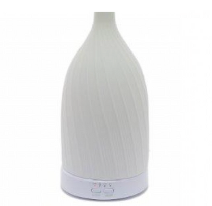 White Swirl Ceramic Cutout Aroma Diffuser