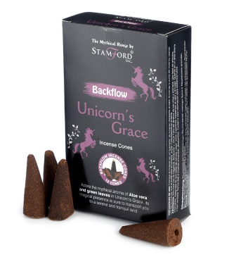 Unicorns Grace Backflow Incense Cones
