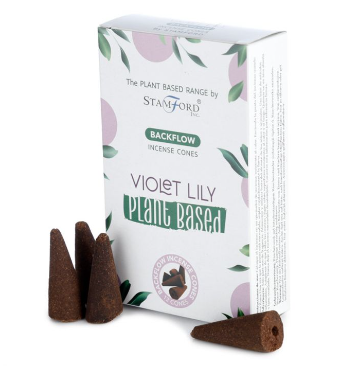 Violet Lily Backflow Incense Cones