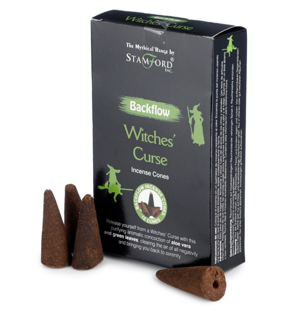 Witches Curse Backflow Incense Cones