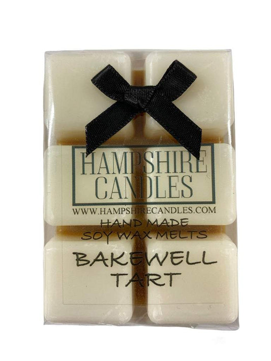 Bakewell Tart Wax Melts - Soy wax melts infused with the delicious scent of Bakewell tart. Ideal for electric wax melt burners, creating a bakery-fresh aroma.