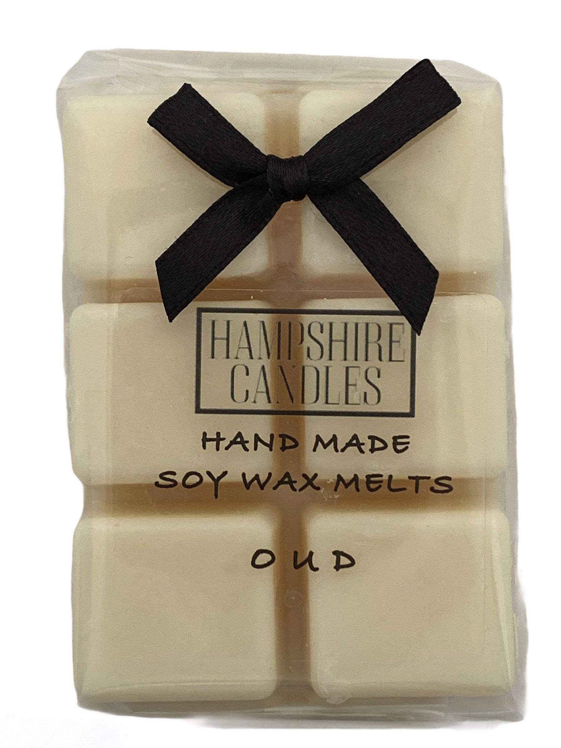 luxury oud scented wax melts in burner