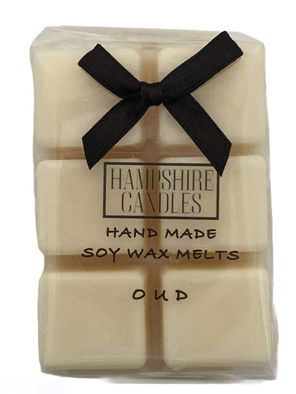 luxury oud scented wax melts in burner
