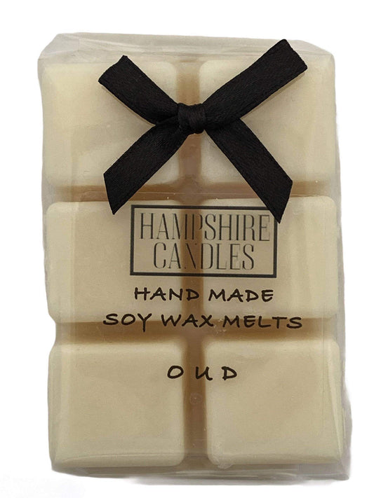 luxury oud scented wax melts in burner