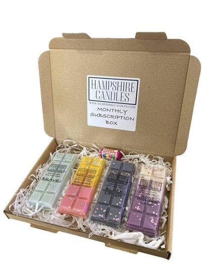 soy wax melt subscription box exclusive fragrances